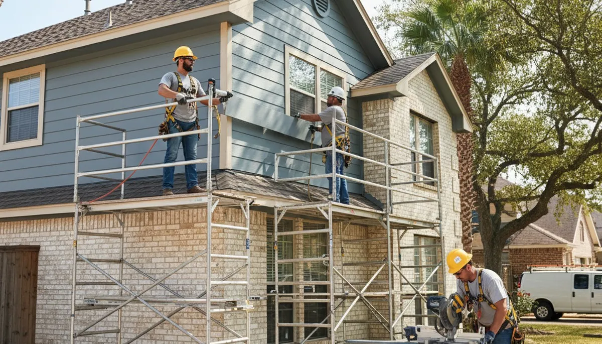 Houston, TX siding contractor serving homeowners with expert siding installation and repair