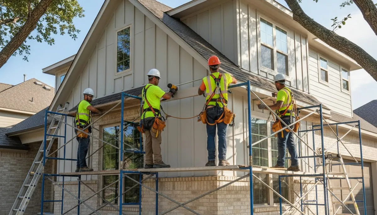 Houston, TX siding contractor for residential siding installation and replacement