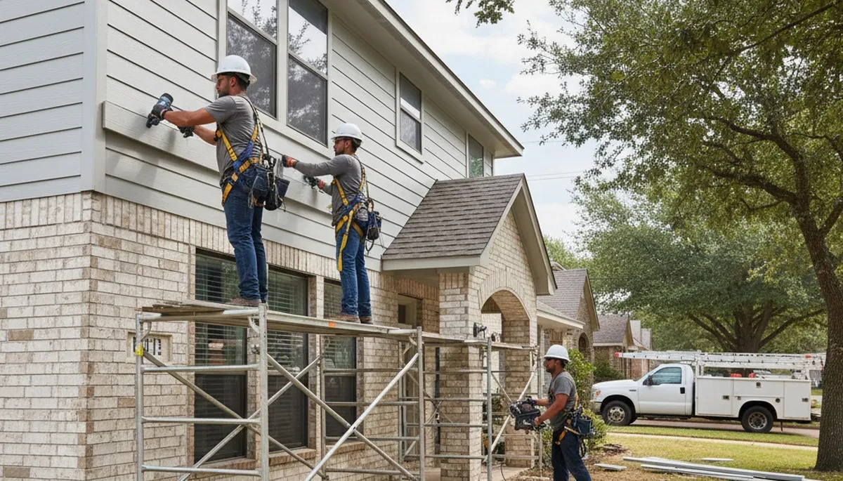 Houston, TX siding installation for homes and businesses by local siding contractors