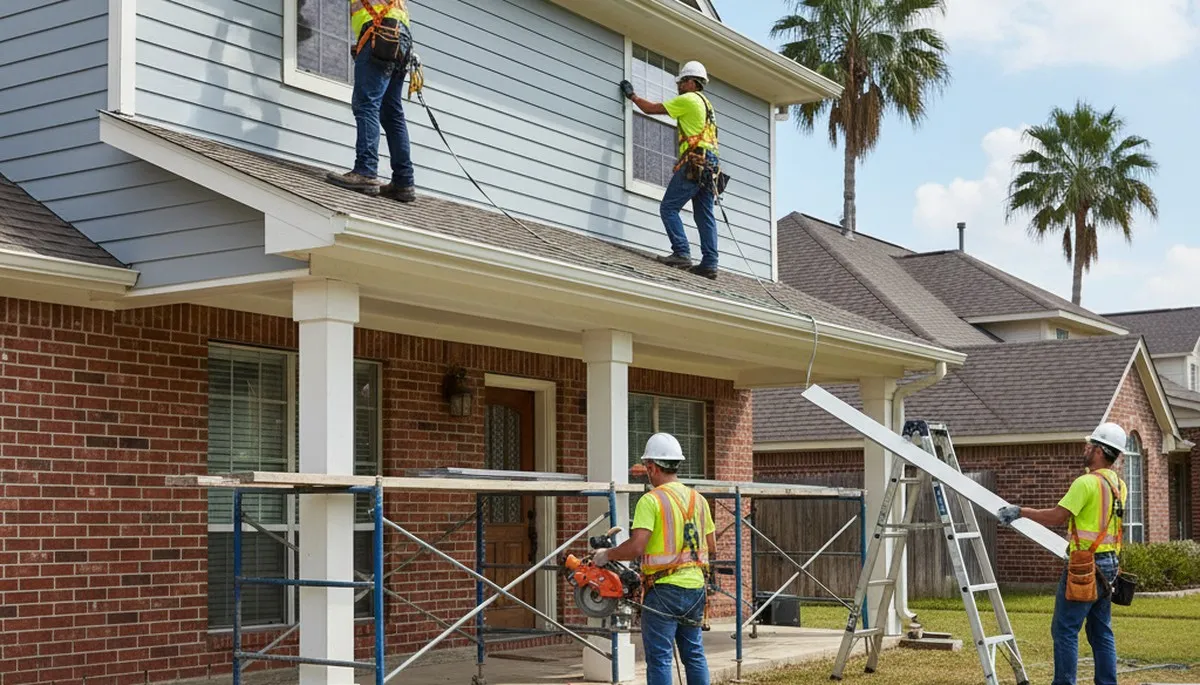 Houston, TX siding contractor for residential exterior siding installation and replacement
